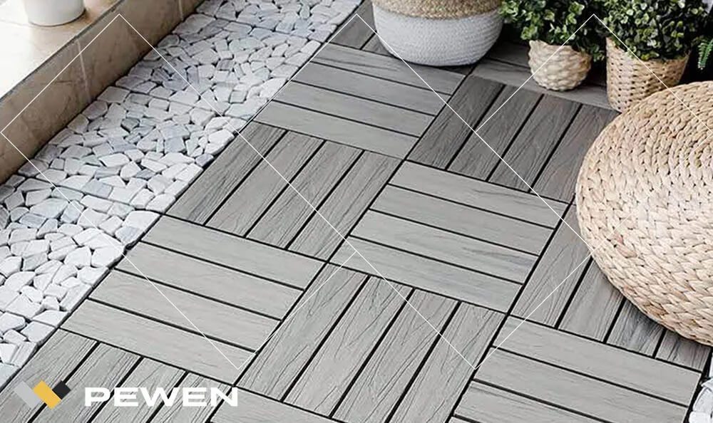 Baldosas Deck Wpc Exterior Encastrables